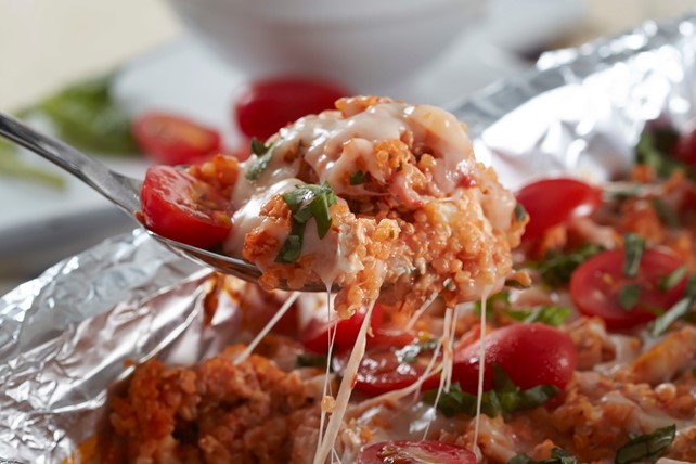 Make-Ahead Chicken Bruschetta Quinoa Bake