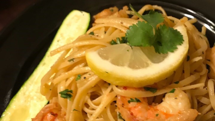 Shrimp Scampi with Pasta